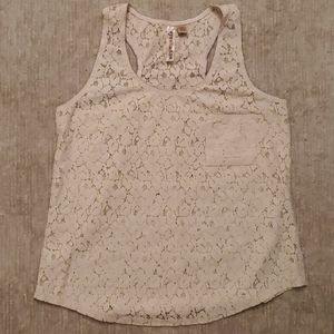 Eyeshadow Cream Lace Top